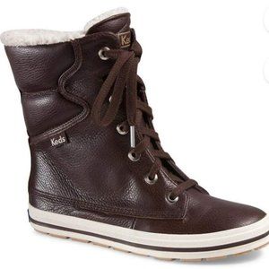 Keds Womens Droplet Leather Lace-Up Boot Size 7
